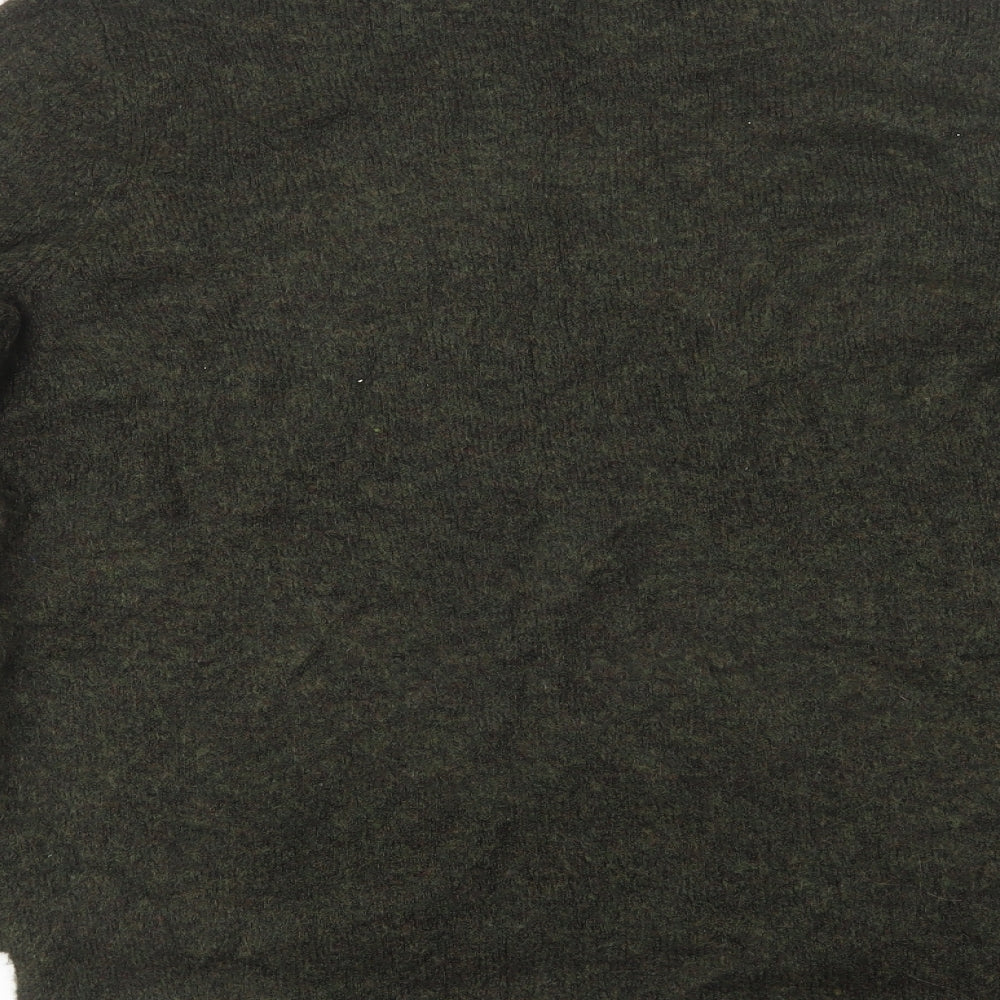 Womens UK Size 12 Red Herring Green Pullover Jumper