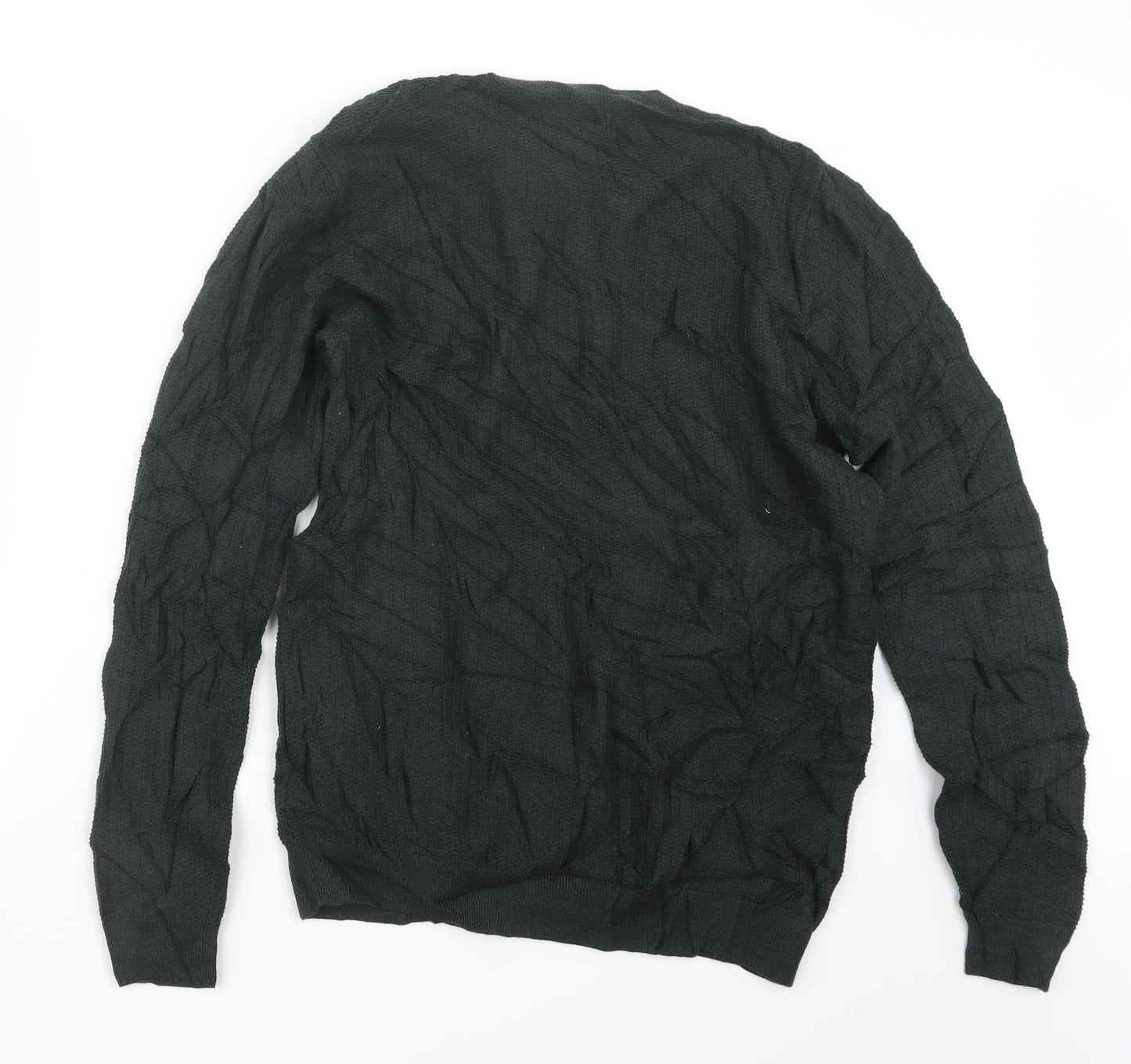 NEXT Mens Green  Knit Pullover Jumper Size M