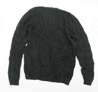 NEXT Mens Green  Knit Pullover Jumper Size M