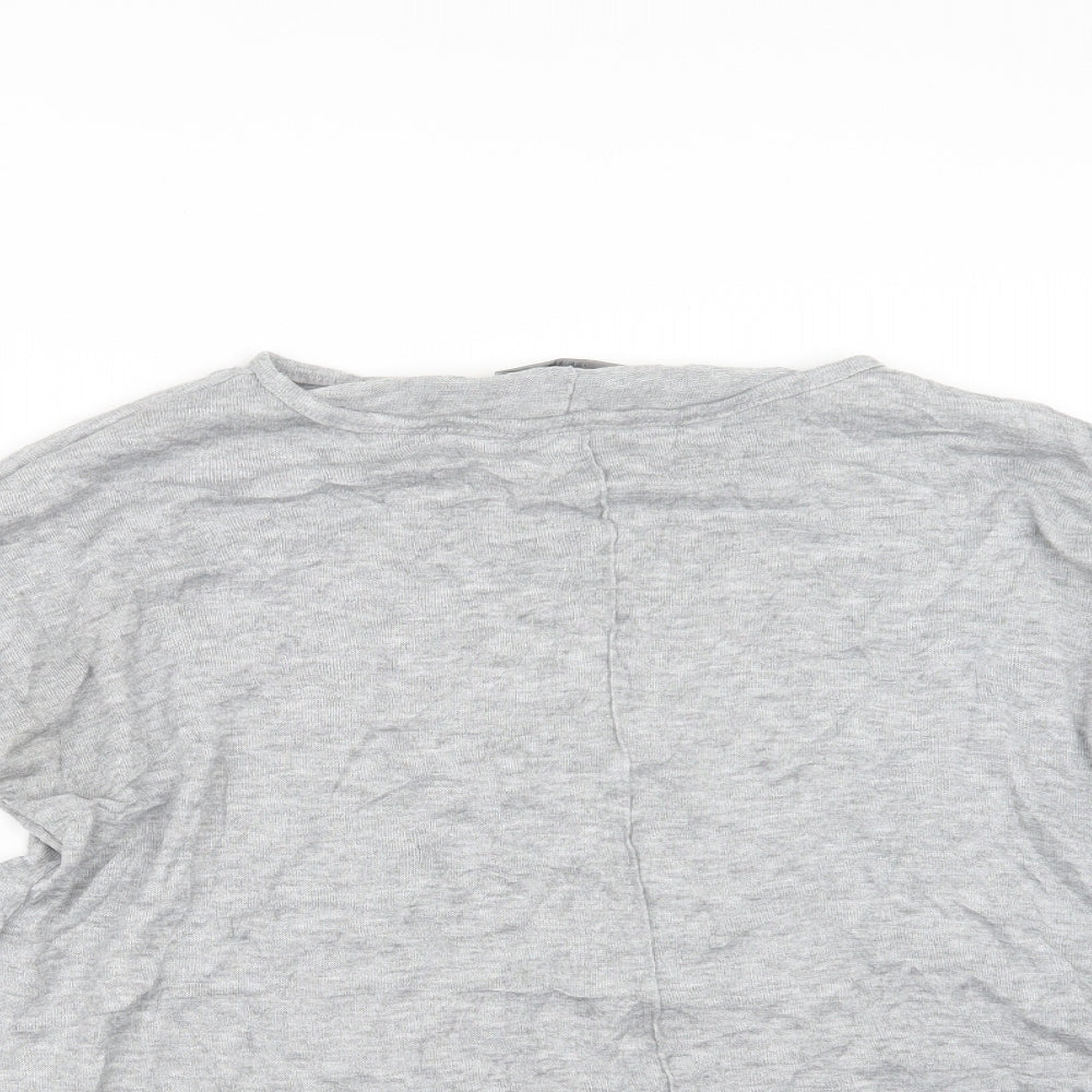 George Womens Grey  Knit Pullover Jumper Size 12