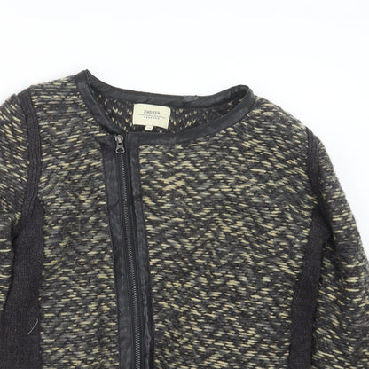 Papaya Womens Grey  Knit Jacket  Size 12
