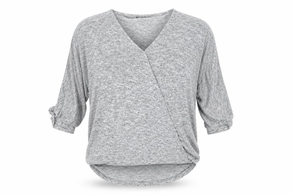 Womens UK Size S New Look Grey Pullover Jumper