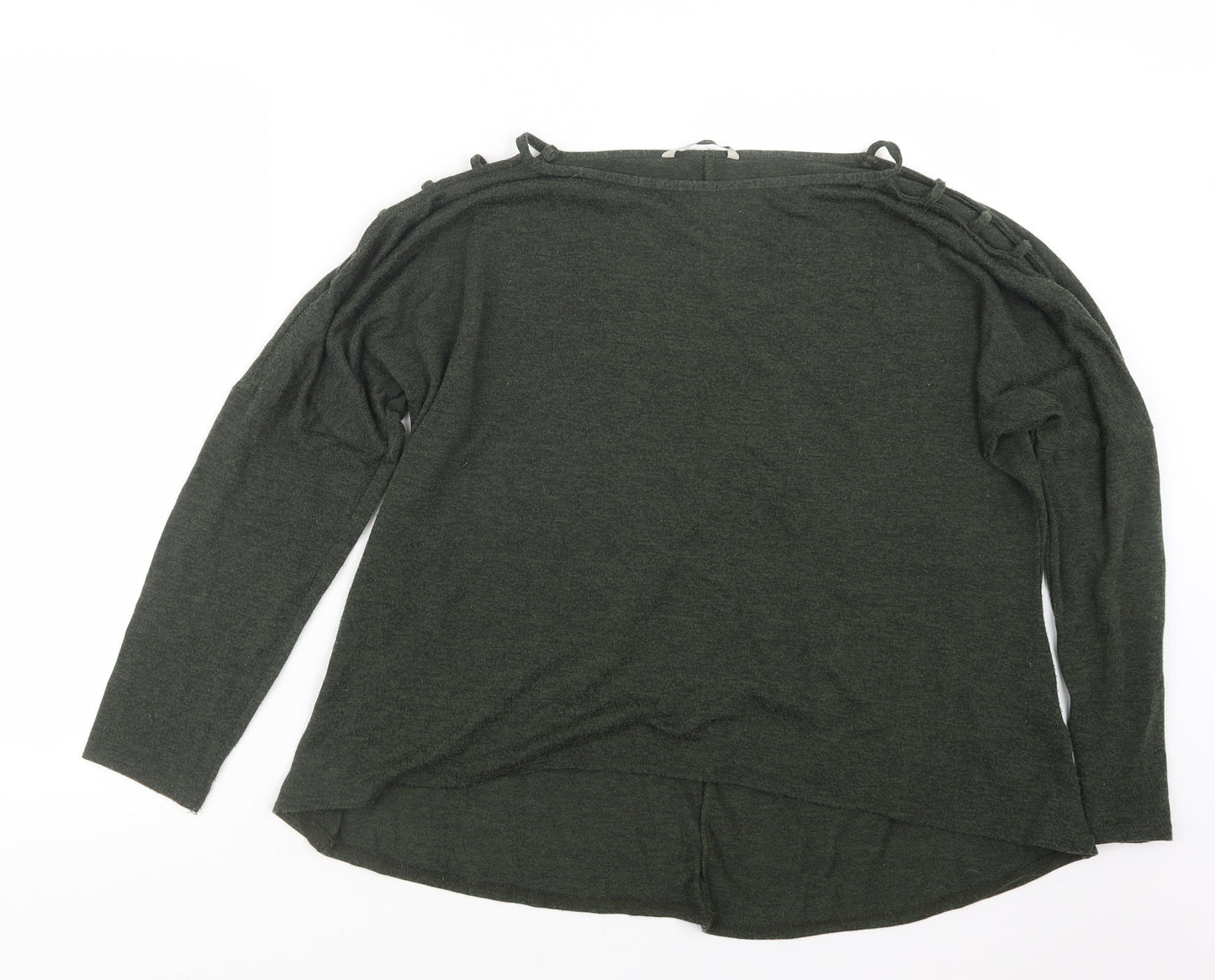 George Womens Green  Knit Pullover Jumper Size 14