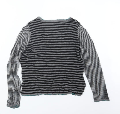 Womens UK Size 12 Per Una Black Pullover Jumper