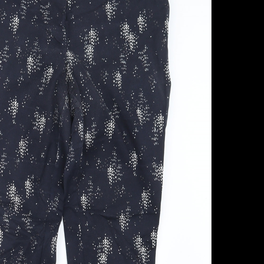 Womens UK Size 14 Papaya Regular Fit  Blue Trousers