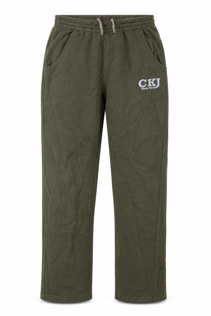 Womens UK Size 2XL Preworn Regular Fit Jogger Green Trousers