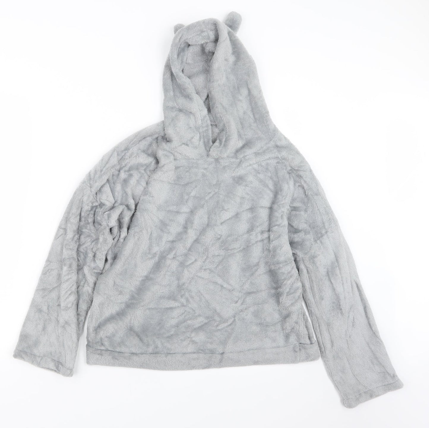 Preworn Womens Grey   Pullover Hoodie Size S