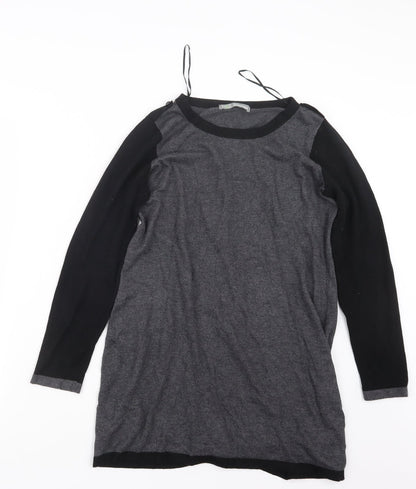 Womens UK Size 10 Marks and Spencer Grey Pullover Jumper
