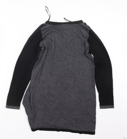 Womens UK Size 10 Marks and Spencer Grey Pullover Jumper