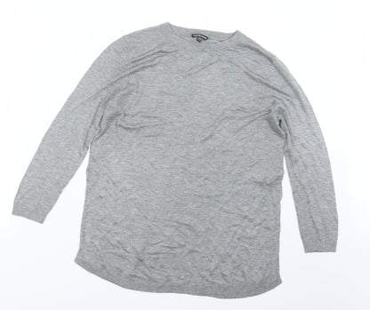 Womens UK Size 12 Warehouse Grey Pullover Jumper
