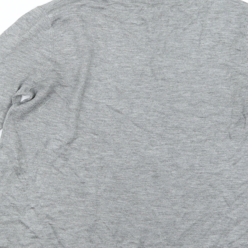 Womens UK Size 12 Warehouse Grey Pullover Jumper