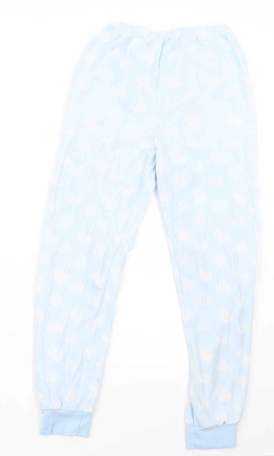 Young Dimension Girls Blue Geometric  Capri Pyjama Pants Size 9-10 Years