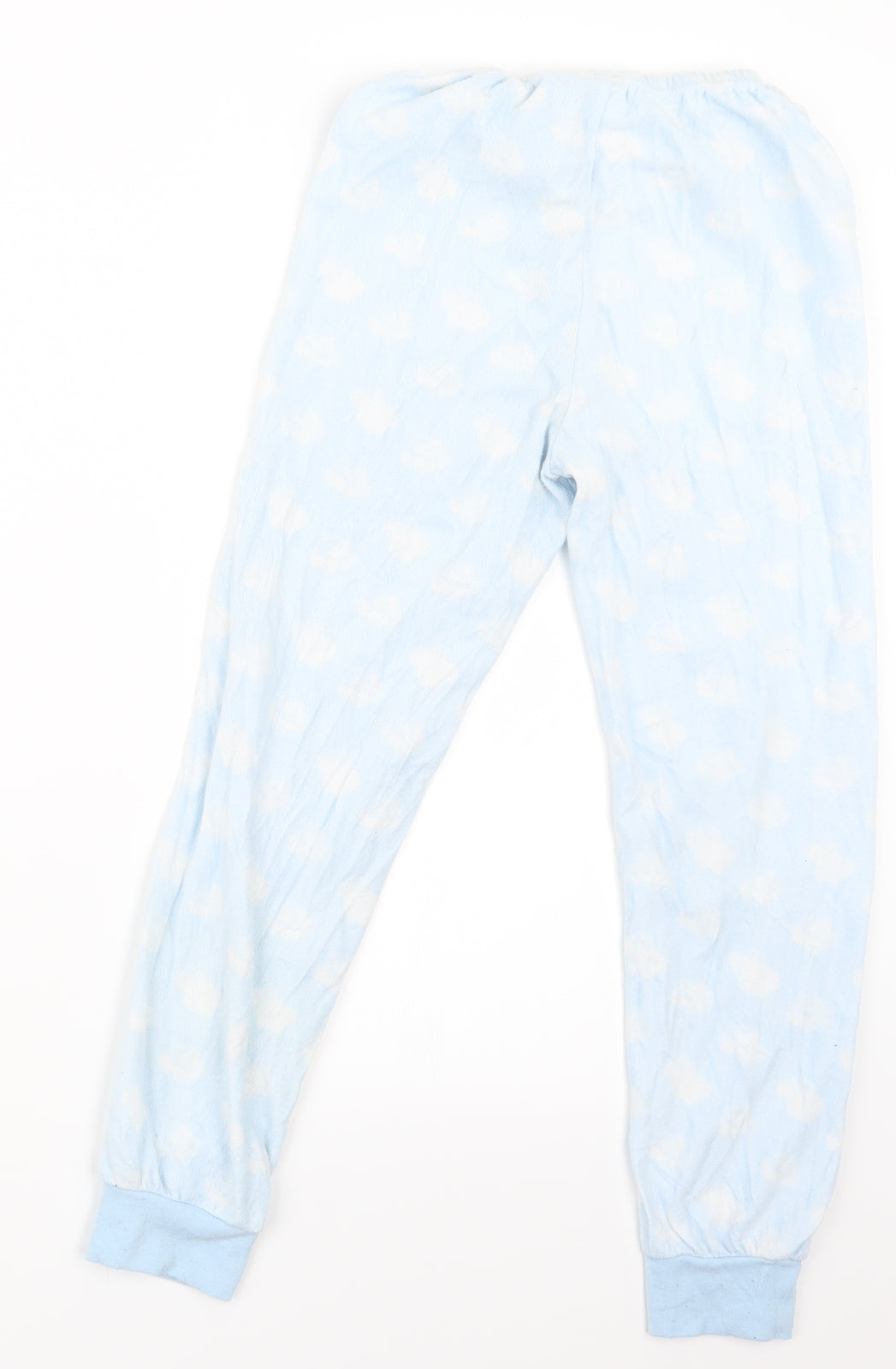 Young Dimension Girls Blue Geometric  Capri Pyjama Pants Size 9-10 Years