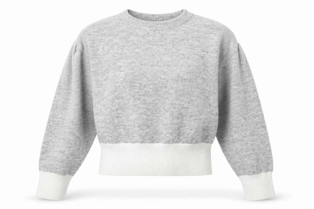 Womens UK Size XS H&M Grey Pullover Jumper