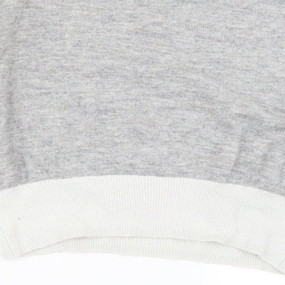 Womens UK Size XS H&M Grey Pullover Jumper