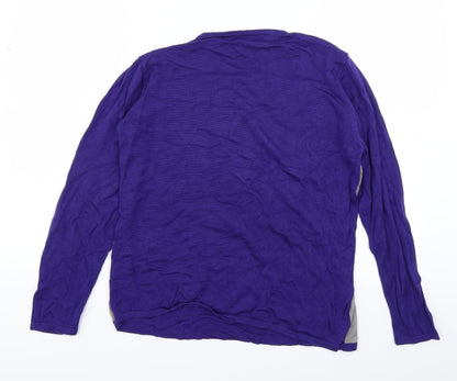 Womens UK Size L Fay Louise Purple Pullover Jumper