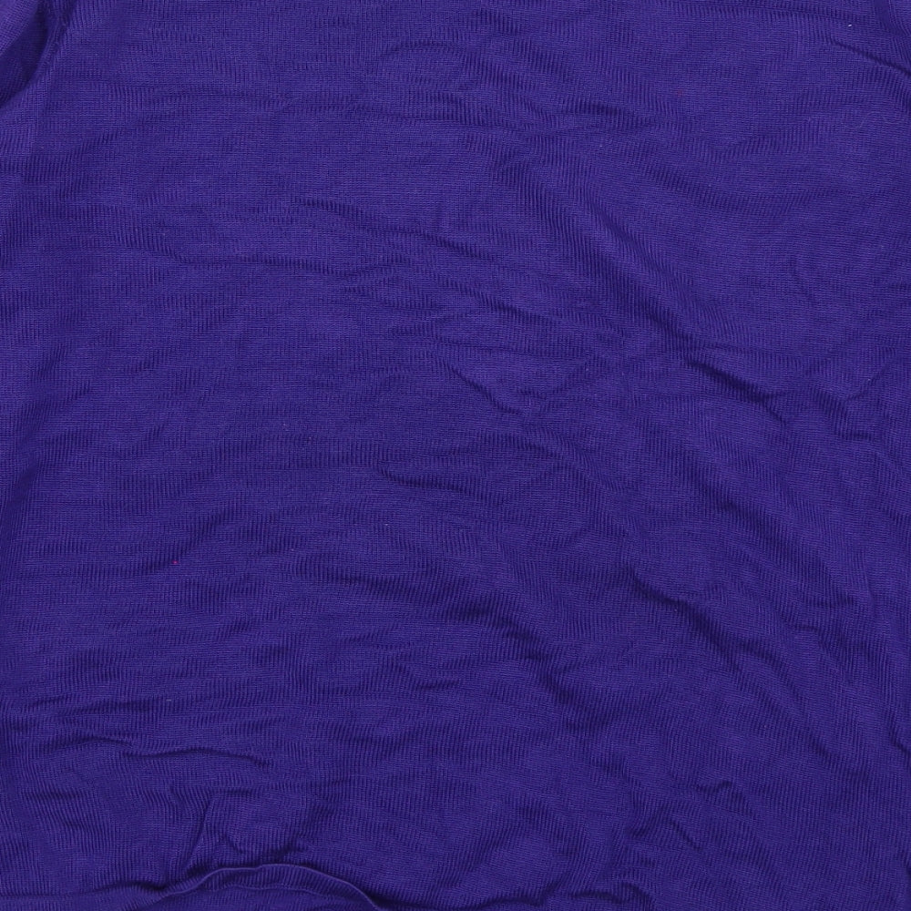 Womens UK Size L Fay Louise Purple Pullover Jumper