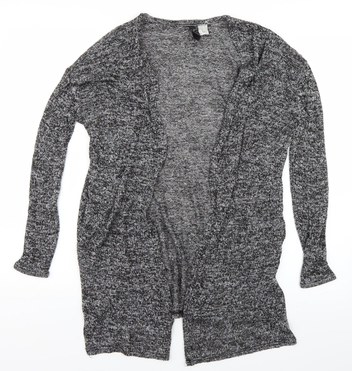 Womens UK Size XS Divided Grey Cardigan Jumper