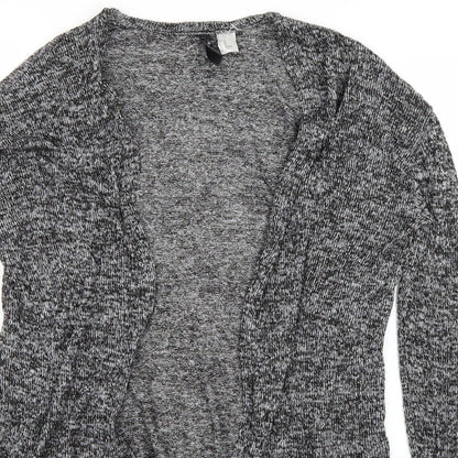 Womens UK Size XS Divided Grey Cardigan Jumper