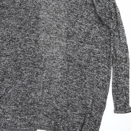 Womens UK Size XS Divided Grey Cardigan Jumper