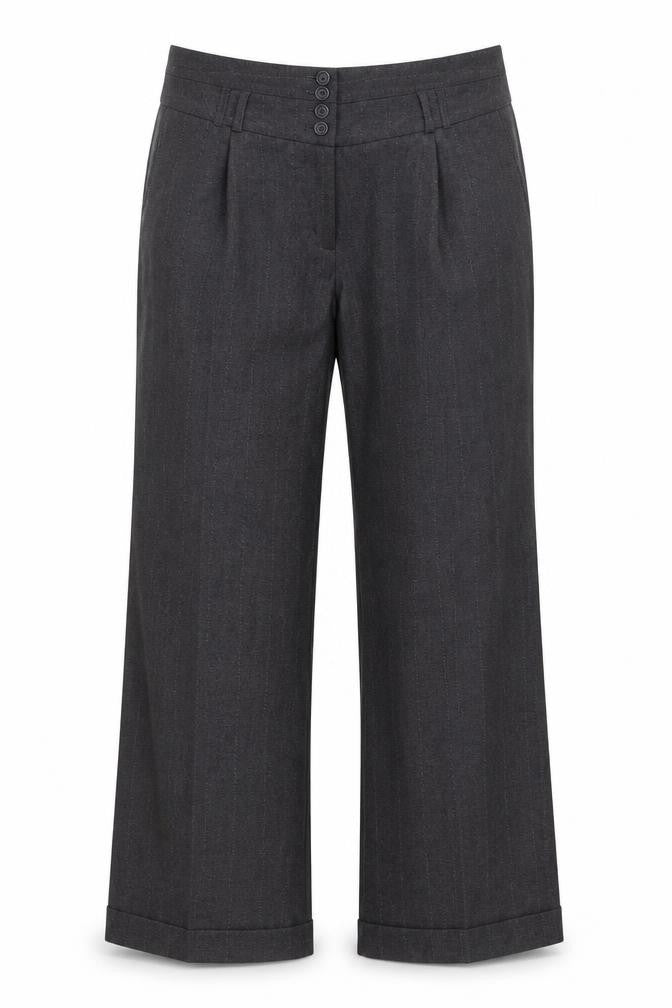 Womens UK Size 12 Evie Regular Fit  Brown Trousers