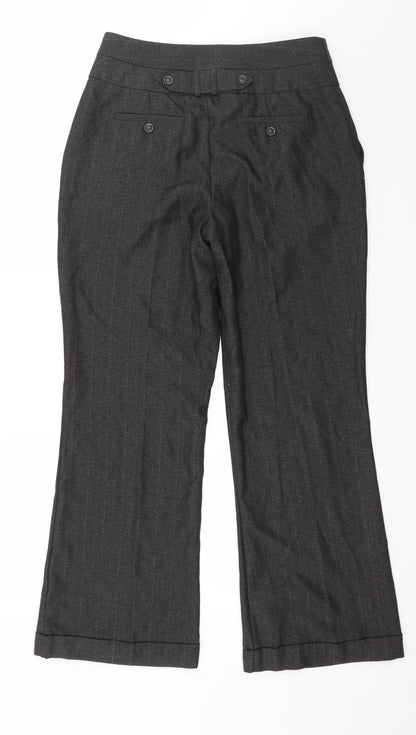 Womens UK Size 12 Evie Regular Fit  Brown Trousers