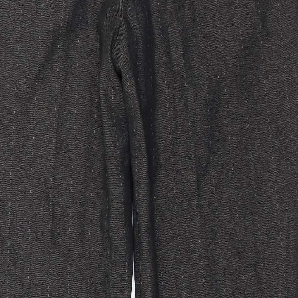 Womens UK Size 12 Evie Regular Fit  Brown Trousers