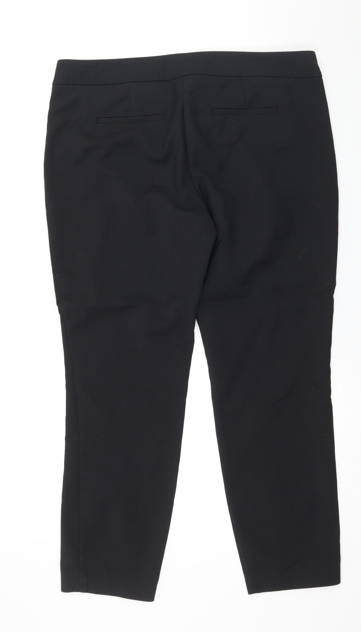 Womens UK Size 14 NEXT Regular Fit  Black Trousers