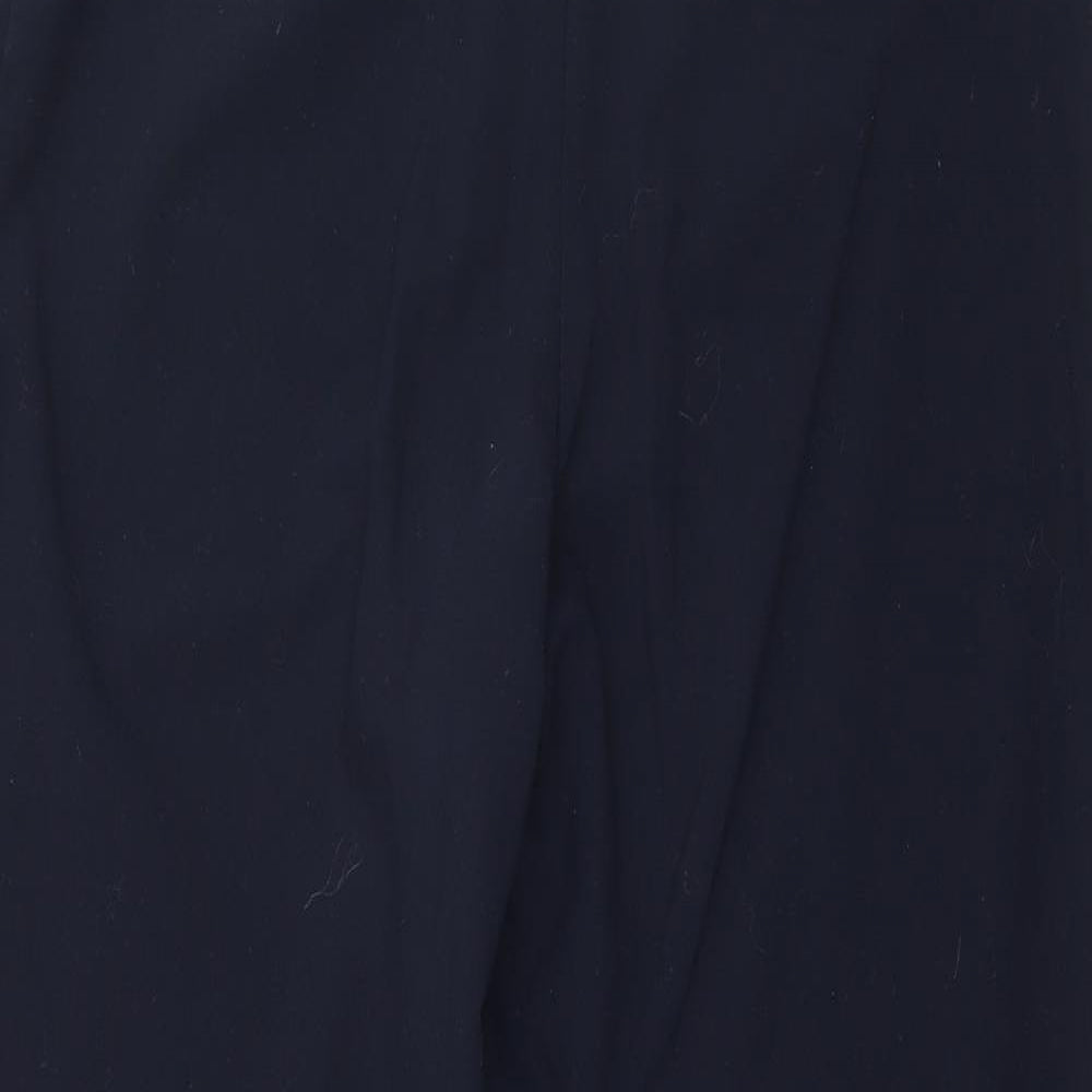Womens UK Size 12 Marks and Spencer Regular Fit  Blue Trousers