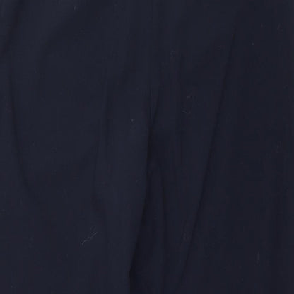Womens UK Size 12 Marks and Spencer Regular Fit  Blue Trousers