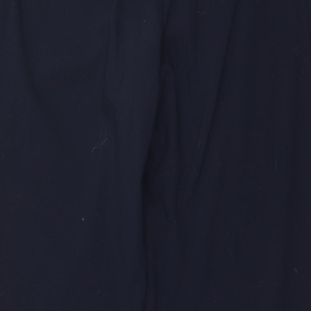 Womens UK Size 12 Marks and Spencer Regular Fit  Blue Trousers