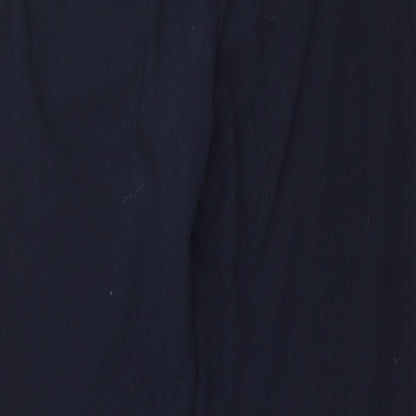 Womens UK Size 12 Marks and Spencer Regular Fit  Blue Trousers
