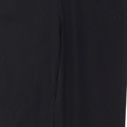 Denim & Co. Womens Black  Denim Skinny Jeans Size 8 L28 in