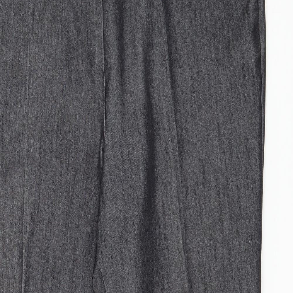 Womens UK Size 12 Marks and Spencer Regular Fit  Brown Trousers
