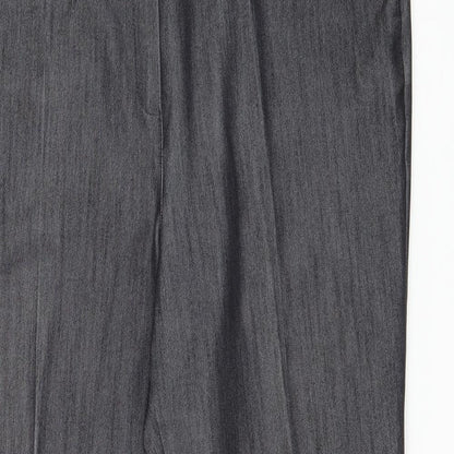 Womens UK Size 12 Marks and Spencer Regular Fit  Brown Trousers