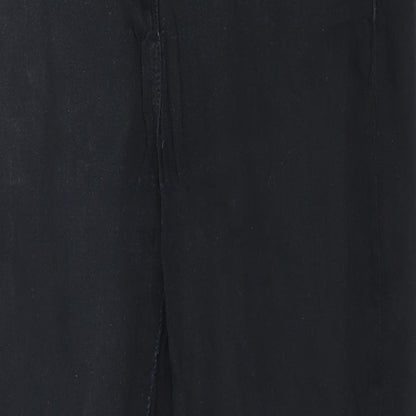 NEXT Womens Black  Denim Skinny Jeans Size 12 L27 in