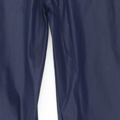 Womens UK Size 8 Preworn Regular Fit  Blue Trousers