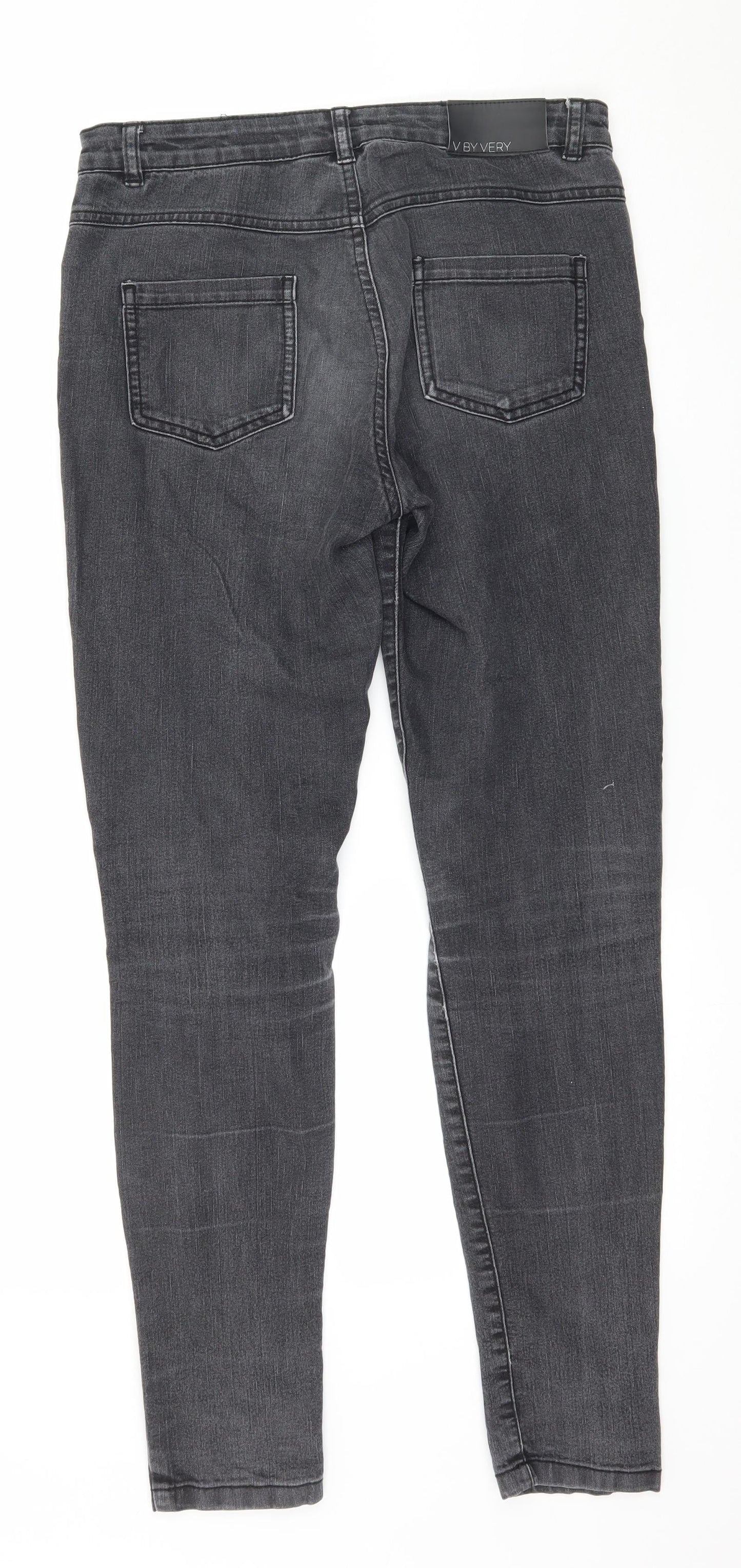 Very Girls Grey  Denim Skinny Jeans Size 14 Years