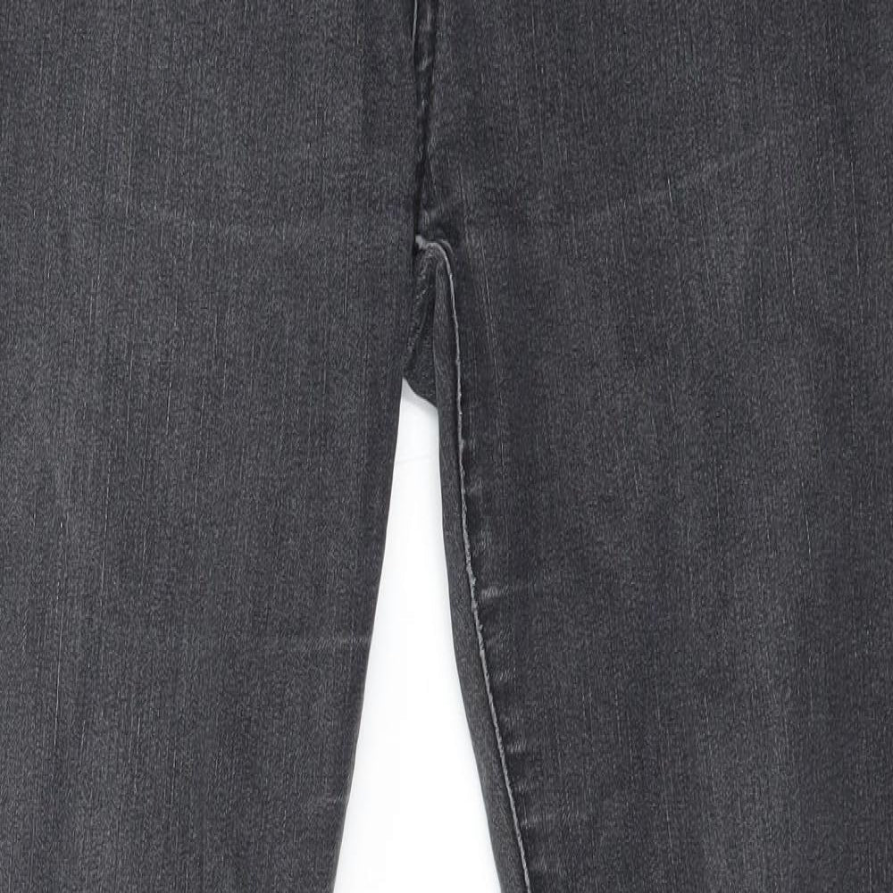 Very Girls Grey  Denim Skinny Jeans Size 14 Years