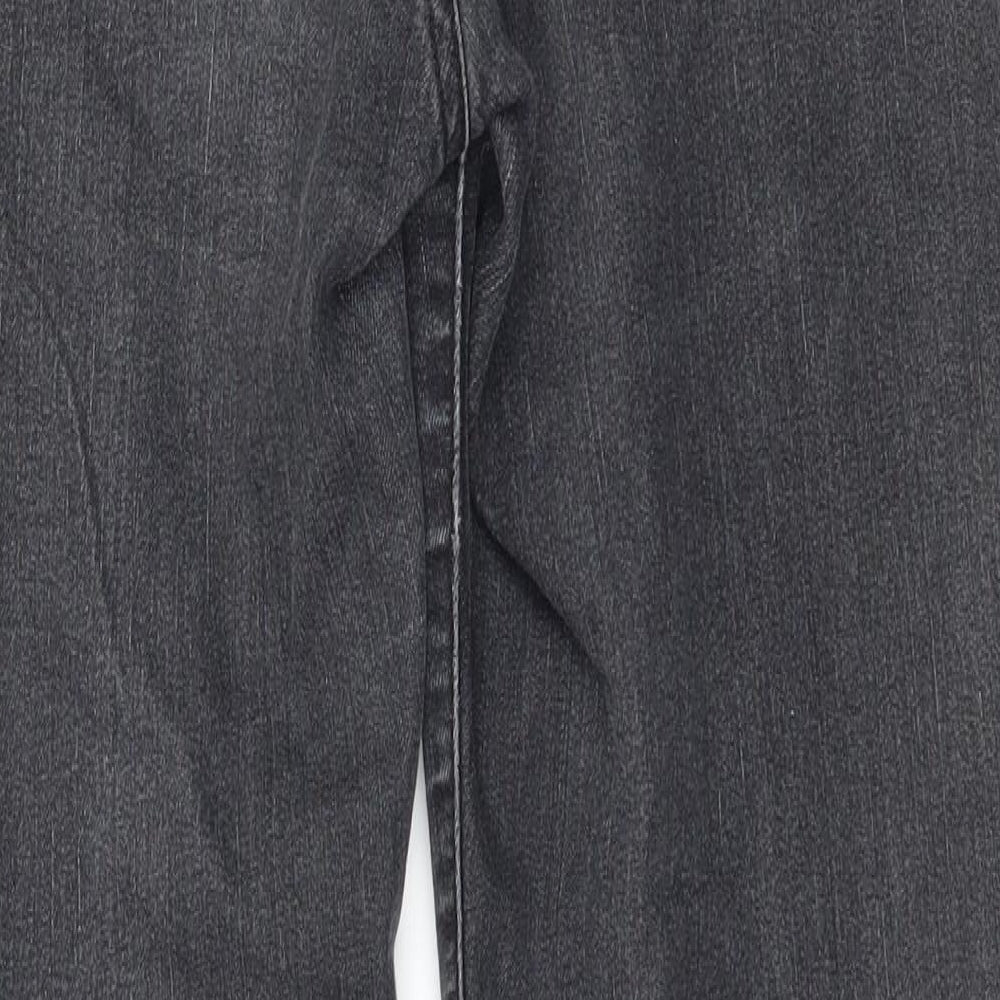 Very Girls Grey  Denim Skinny Jeans Size 14 Years