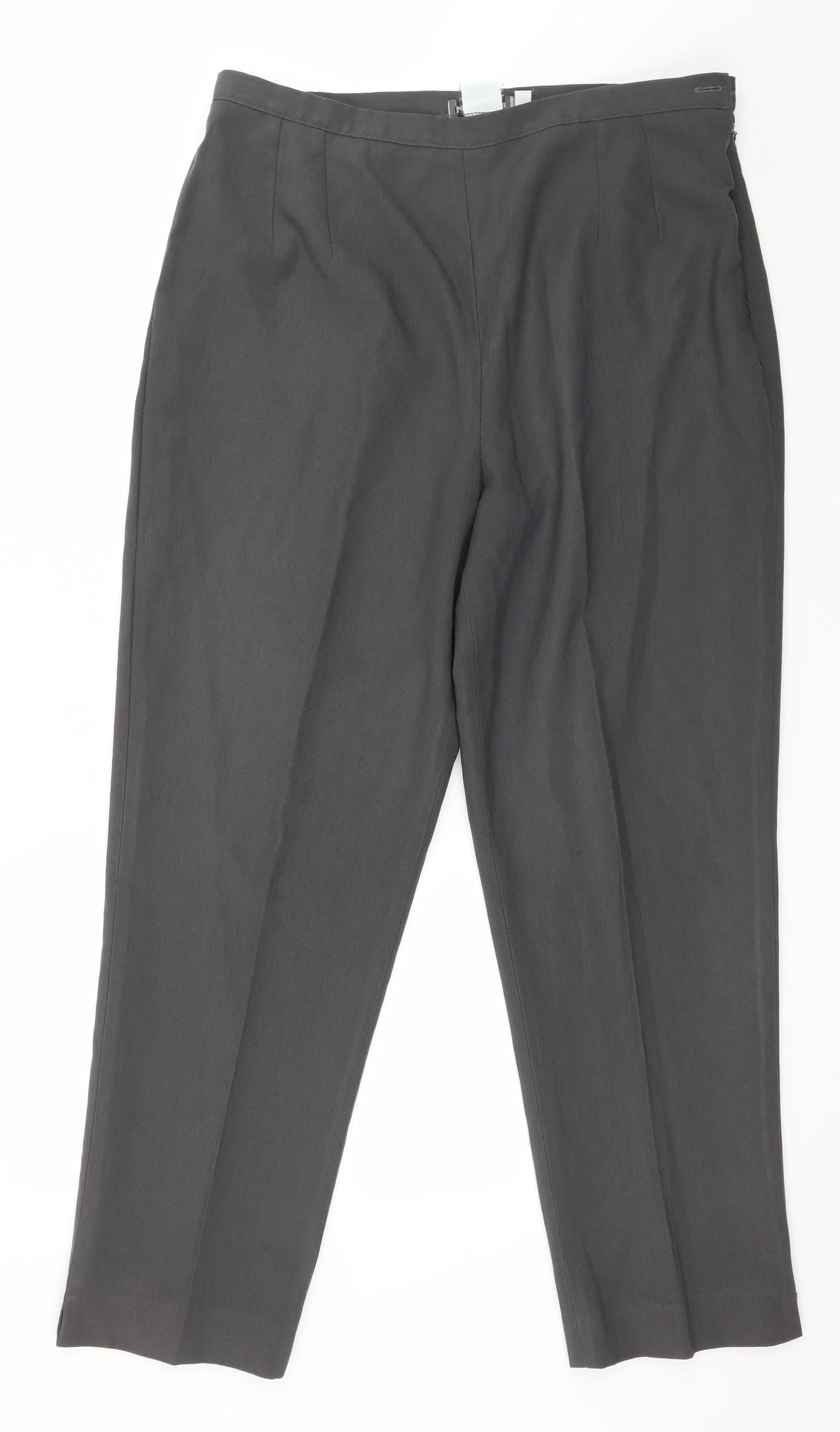 Womens UK Size 18 Seperates Regular Fit  Grey Trousers