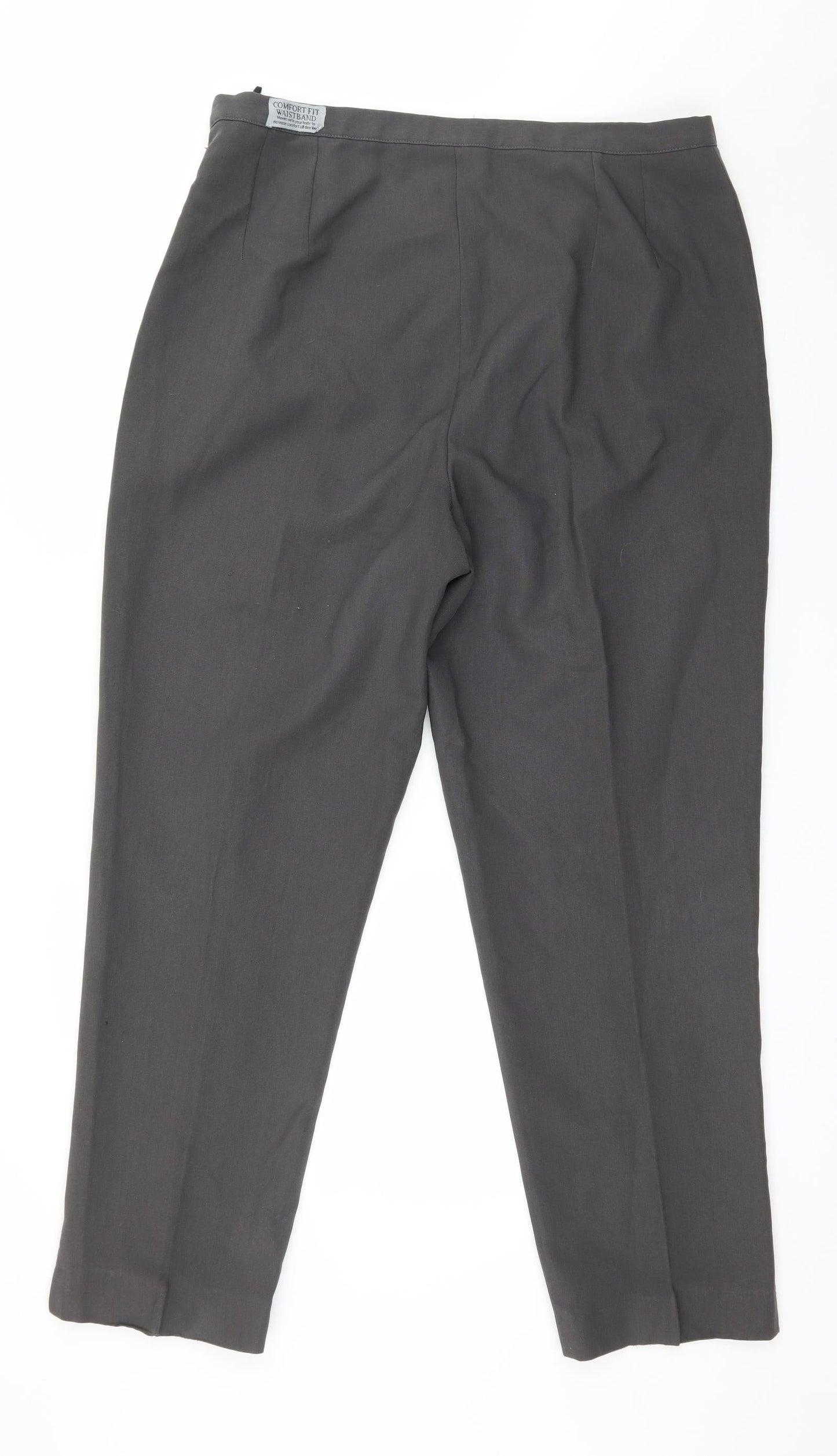 Womens UK Size 18 Seperates Regular Fit  Grey Trousers