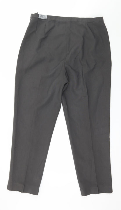 Womens UK Size 18 Seperates Regular Fit  Grey Trousers