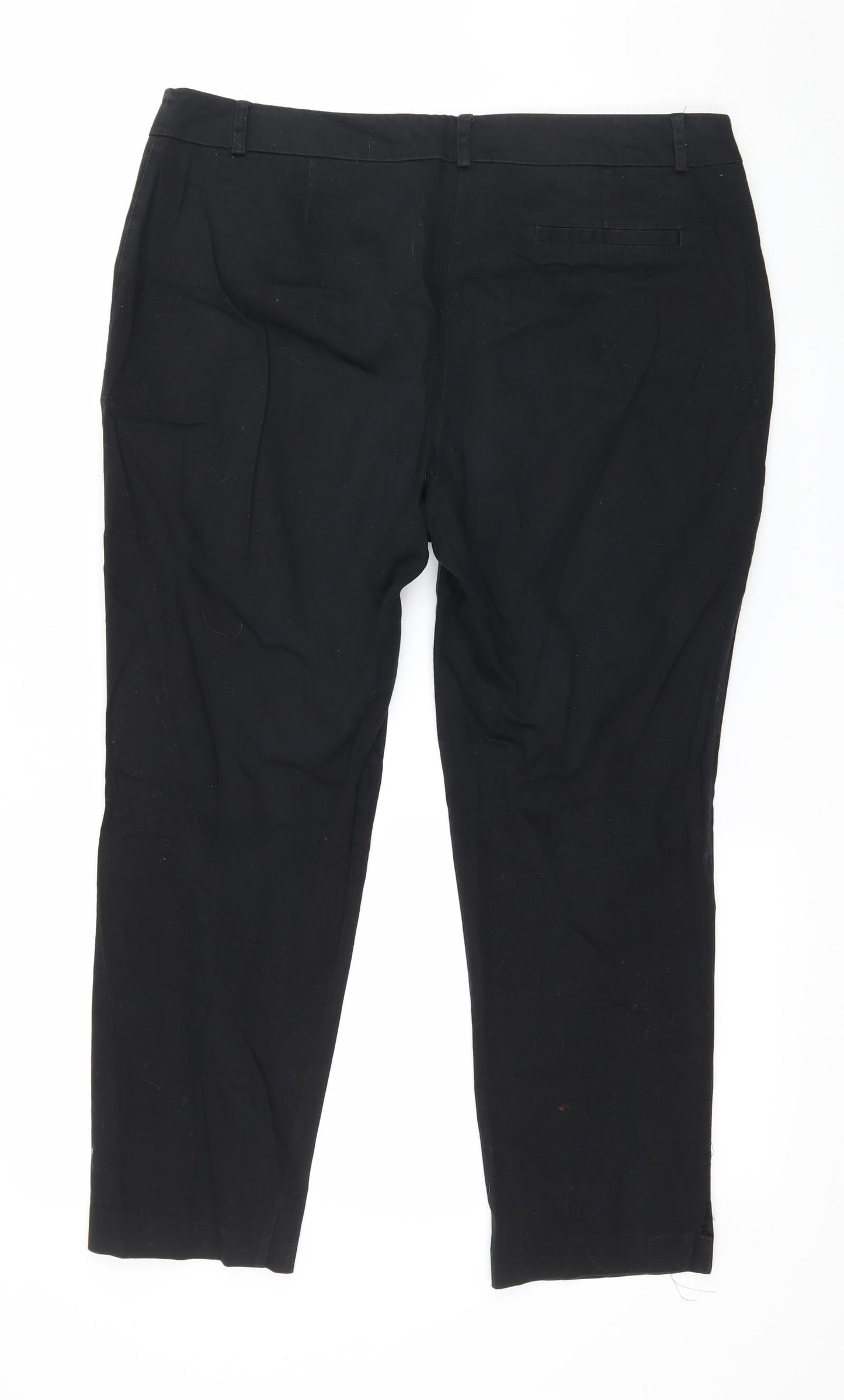 Womens UK Size 14 Dorothy Perkins Regular Fit  Black Trousers