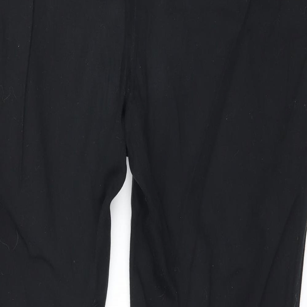 Womens UK Size 14 Dorothy Perkins Regular Fit  Black Trousers