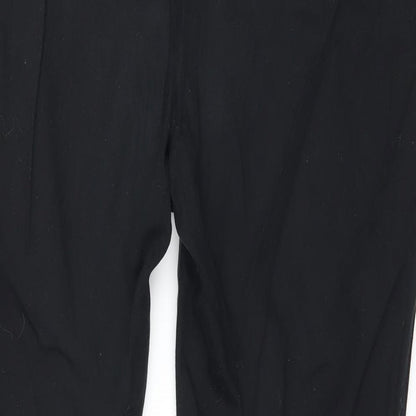 Womens UK Size 14 Dorothy Perkins Regular Fit  Black Trousers