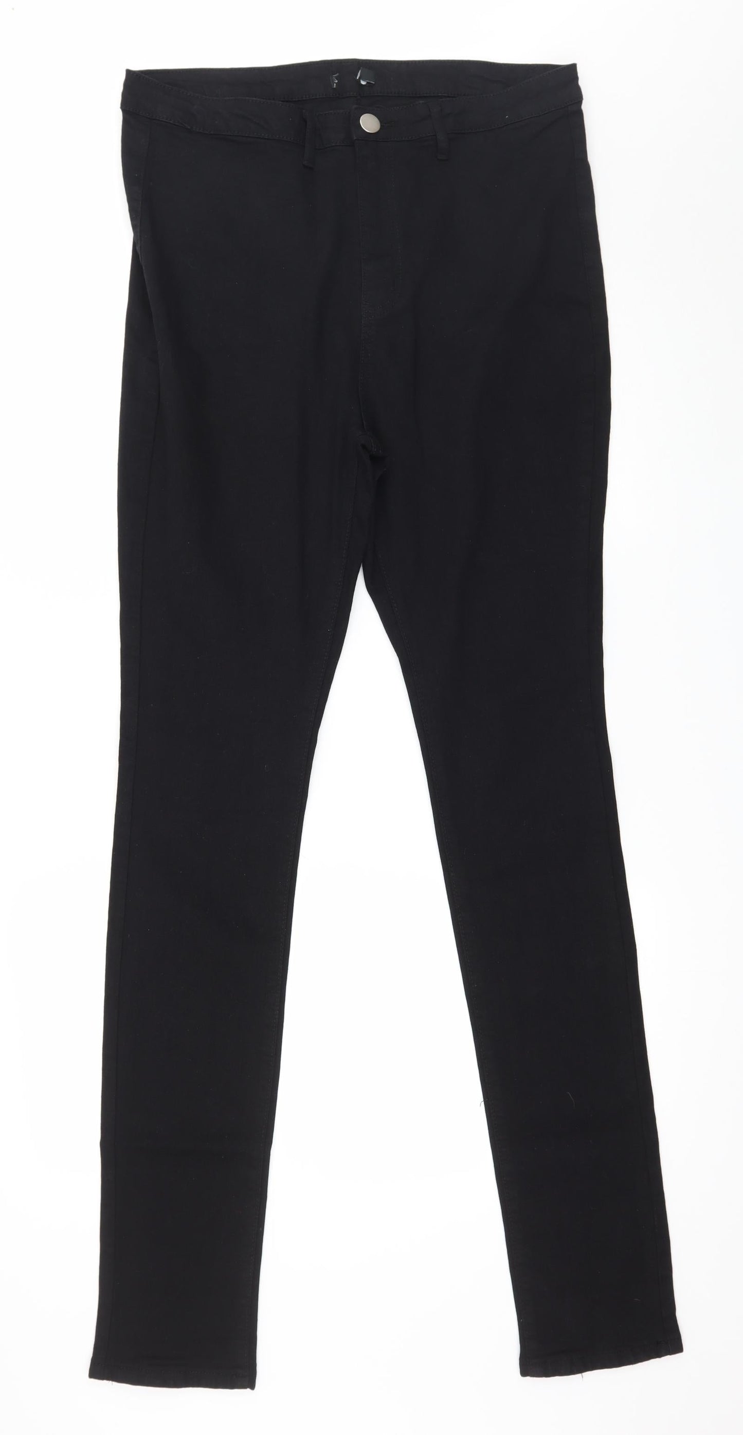 Womens UK Size 36 in Preworn Regular Fit Skinny Black Jeans