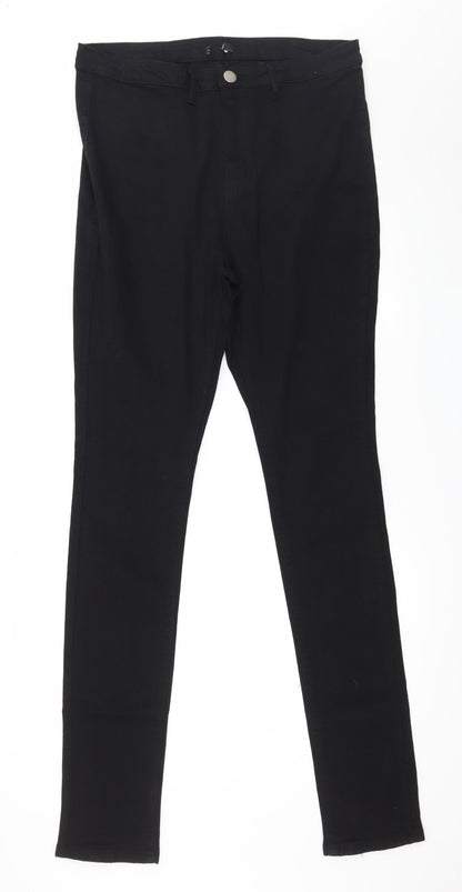 Womens UK Size 36 in Preworn Regular Fit Skinny Black Jeans