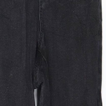 Denim & Co. Womens Black  Denim Skinny Jeans Size 6 L27 in
