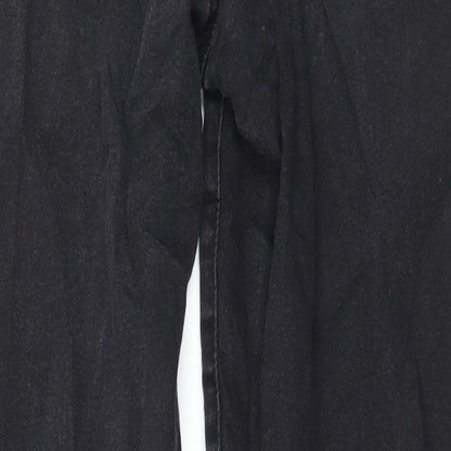 Denim & Co. Womens Black  Denim Skinny Jeans Size 6 L27 in